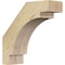 Ekena Millwork 4"W x 12"D x 12"H Merced Rough Sawn Knee Brace, Douglas Fir BRC04X12X12MRC00RDF - alternate 1
